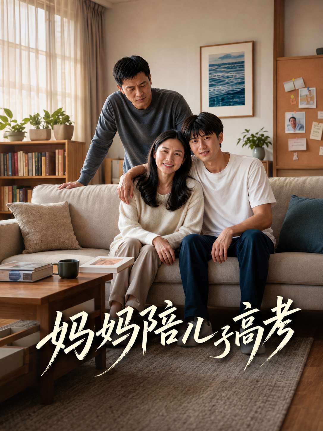 妈妈陪儿子高考